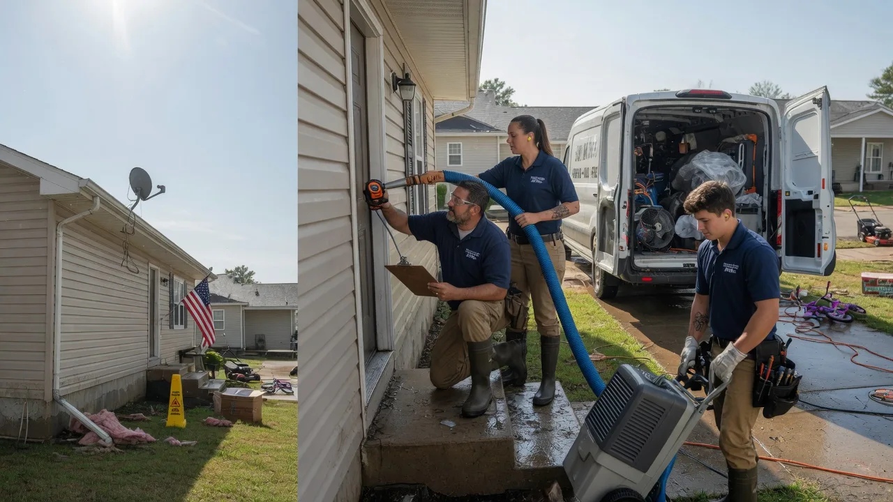 Ceiling Water Damage Restoration in Bremo Bluff, VA near me